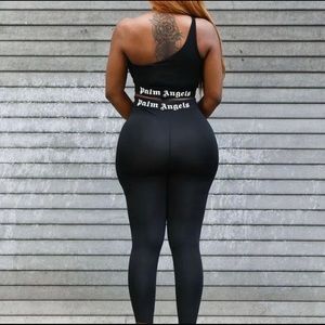 Palm angels 2 piece set black